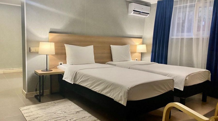 Стандартный 2-местный (TWIN+доп.место, коттедж, 1 этаж)