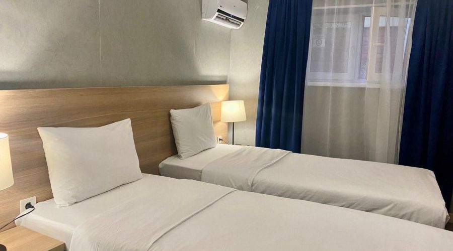 Стандартный 2-местный (TWIN+доп.место, коттедж, 1 этаж)